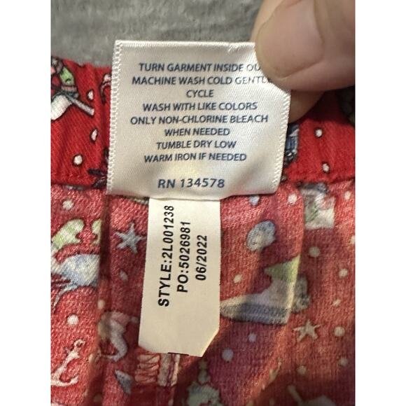 Vineyard Vines Pajama Pants XS Red Christmas Whale Crab Boat Nautical Holiday - Picture 5 of 7